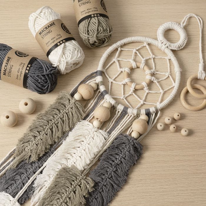 Start DIY Kit: Lær at knytte macramé