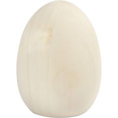 Æg, H: 10,3 cm, diam. 8 cm, 1 stk.