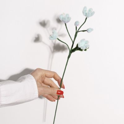 Forgrenet mini daisy af chenille