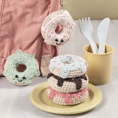 H&aelig;klet donut n&oslash;glering