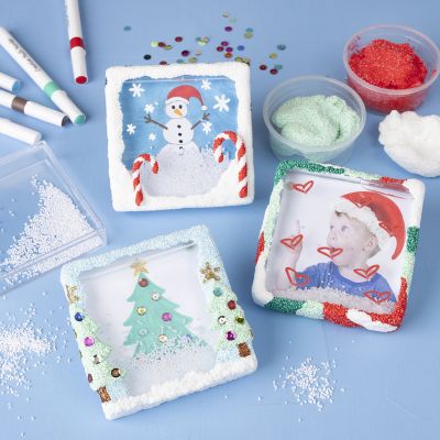 Rysterammer med julemotiver