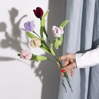 Tulipaner i chenille