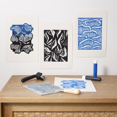 Start DIY Kit: Lær at lave bloktryk