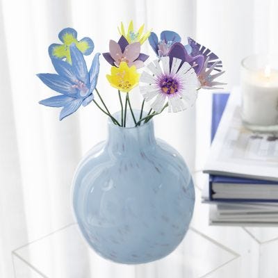 Blomster af æggebakker