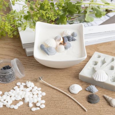 Lysskål med strandskaller