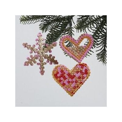Julepynt med perler