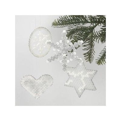 Juleophæng med rørperler