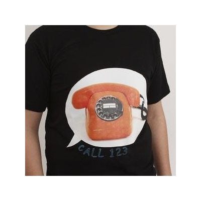 Transfermotiv på T-shirt