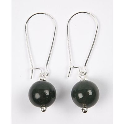 Øreringe med indisk agat