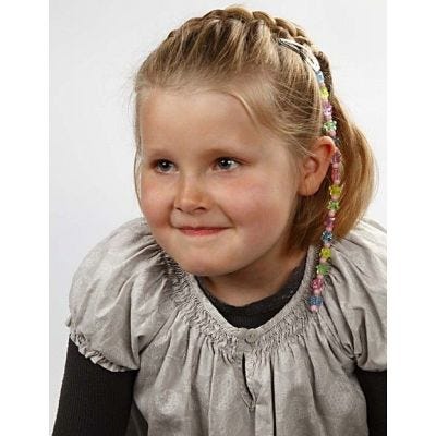 Plastperler på knækspænde
