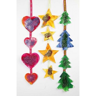 Juleophæng til vinduet