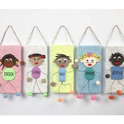 Ikoner med Foam Clay og Silk Clay