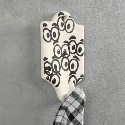 Stempeltryk på knage af terrakotta