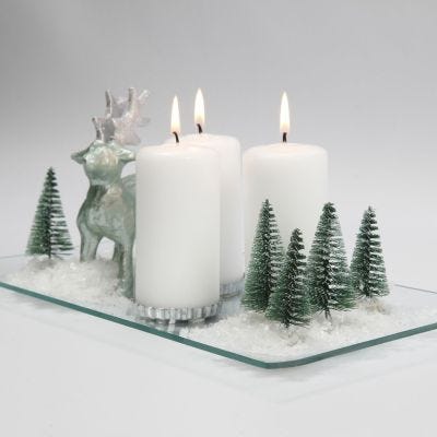 Juledekoration med rensdyr