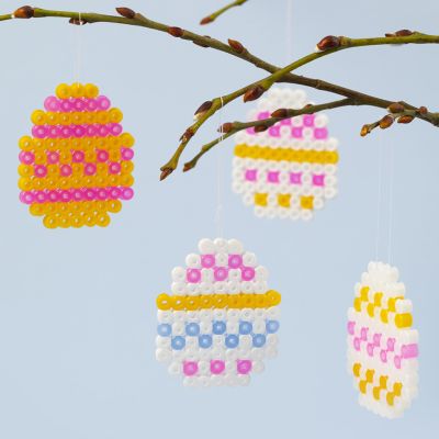 Påskeæg af rørperler