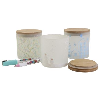 Dekorative opbevaringsglas med flotte motiver