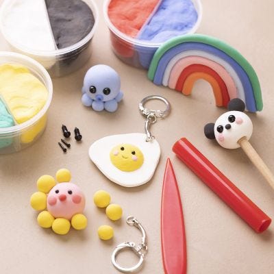 Start DIY Kit: Lær at modellere med Silk Clay®