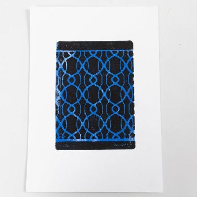 Sådan laver du gelprint med stencils