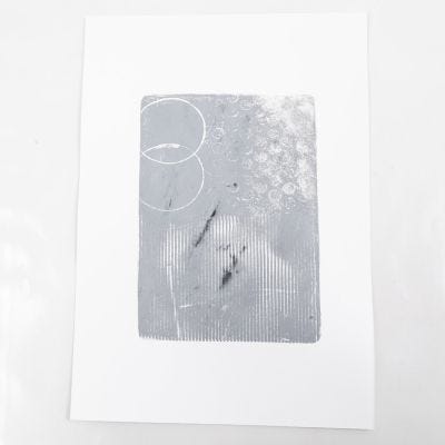 Sådan laver du gelprint med tekstur