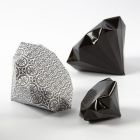 Foldet diamant af Paris designpapir fra Vivi Gade