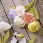 Tulipan papirblomst af crepepapir