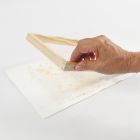 Sådan laver man håndlavet papir med glimmer