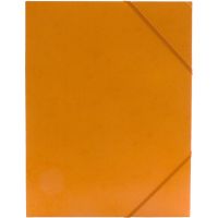 Elastikmappe, A4, str. 22,9×32,4 cm, orange, 1 stk.