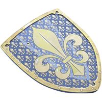 Riddersværd, Fleur-de-lis, 1 stk.