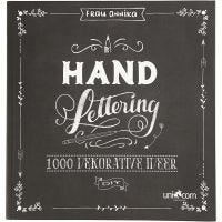 Inspirationsbog til 'Hand Lettering', str. 22x23 cm, tykkelse 2 cm, 143 , 1 stk.