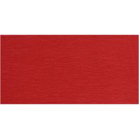 Crepepapir, 50x250 cm, rød, 10 læg/ 1 pk.