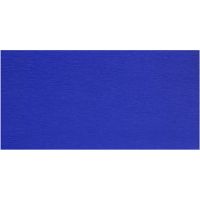 Crepepapir, 50x250 cm, blå, 10 læg/ 1 pk.