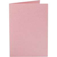 Kort, kort str. 10,5x15 cm, 220 g, rosa, 10 stk./ 1 pk.