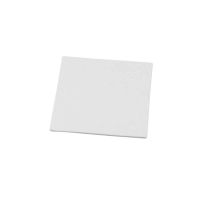 Malerplade, str. 12,4x12,4 cm, 280 g, hvid, 10 stk./ 1 pk.