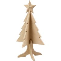 Juletræ, H: 63 cm, diam. 34 cm, 1 stk.