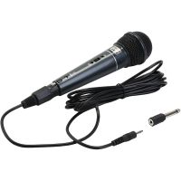 Mikrofon med jackstick, sort, 1 stk.