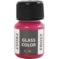 Glass Color Frost, rød, 30 ml/ 1 fl.