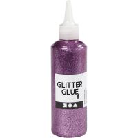 Glitterlim, lilla, 118 ml/ 1 fl.