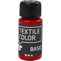 Textile Color, rød, 50 ml/ 1 fl.
