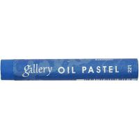 Gallery oliepastel premium, L: 7 cm, tykkelse 11 mm, kobolt blå (221), 6 stk./ 1 pk.