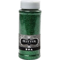 Glitter, grøn, 110 g/ 1 ds.