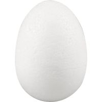 Æg, H: 7 cm, hvid, 50 stk./ 1 pk.