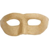 Zorro maske, H: 8 cm, B: 21 cm, 1 stk.