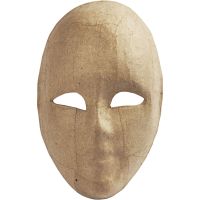 Helmaske, H: 23 cm, B: 16 cm, 1 stk.