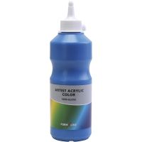 formline kunstneracryl, primær blå, 500 ml/ 1 fl.