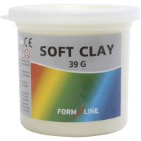 Soft clay, lyserød, 50 g/ 1 ds.