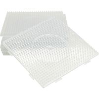 Transparente perleplader, str. 14,5x14,5 cm, 10 stk./ 1 pk.