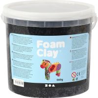 Foam Clay®, sort, 560 g/ 1 spand