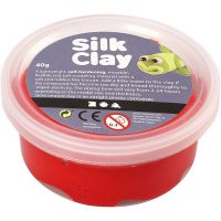 Silk Clay®, rød, 40 g/ 1 ds.