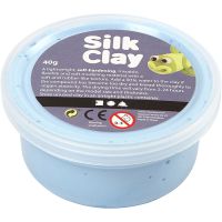 Silk Clay®, neon blå, 40 g/ 1 ds.