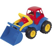 Dantoy traktor med skovl, str. 30x15x16 cm, 1 stk.